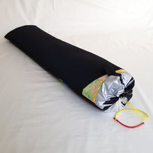 Load image into Gallery viewer, Organic Devolution Surf Mat Travel Bag Handmade Angle View Back Version 8