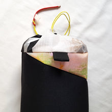 Load image into Gallery viewer, Organic Devolution Surf Mat Travel Bag Handmade Back Top View Version 8