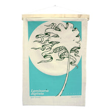 Load image into Gallery viewer, Organic Devolution Oarweed Organic Cotton Tea Towel Art Hanging